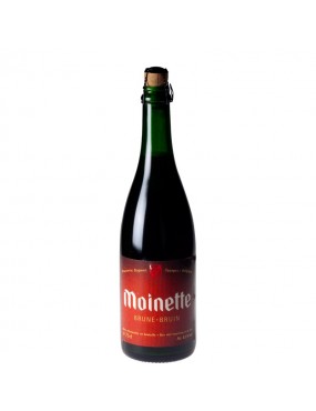 Bière belge Moinette Brune 75 cl
