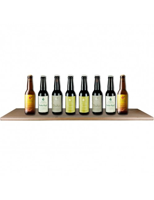 Assortiment de bouteilles de bières de la Brasserie Dochter Van Korenaar