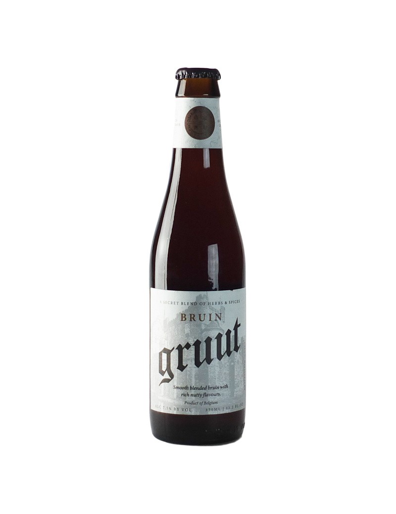 Bière Belge Gruut Brune 33 cl