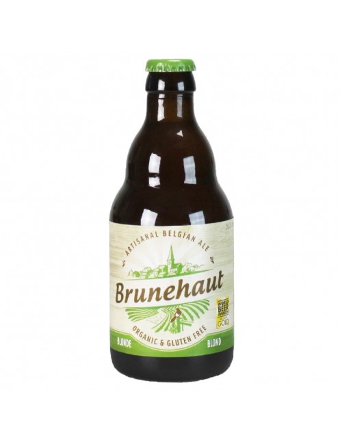 Brunehaut Blonde (Bière sans Gluten) 33 cl - Bière blonde sans gluten