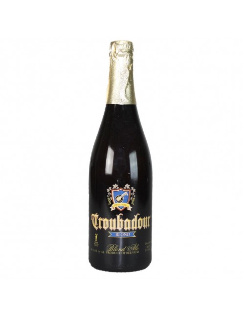 Troubadour Blonde 75 cl - Bière Belge