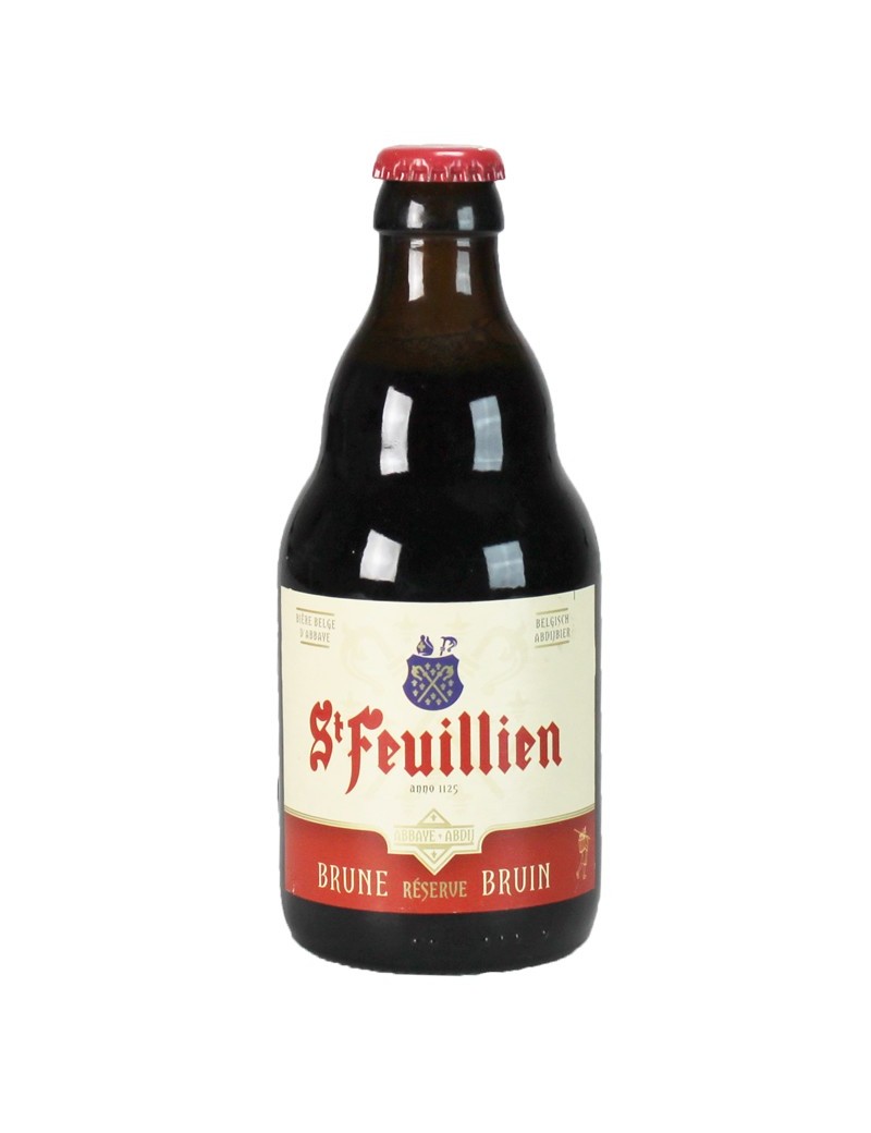 Saint Feuillien Brune 33 cl - Bière d'Abbaye