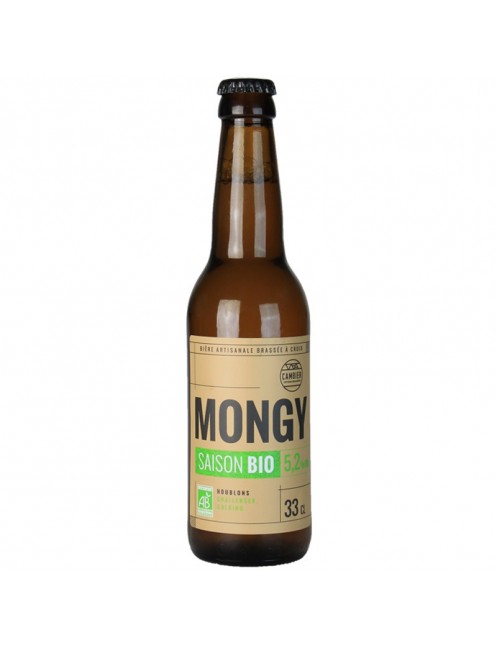 Mongy Saison Bio 33 cl