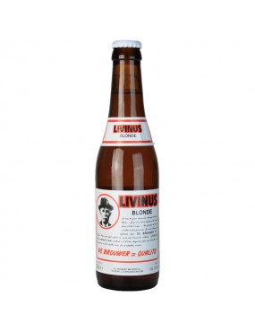 Livinus Blonde 33 cl - Bière belge