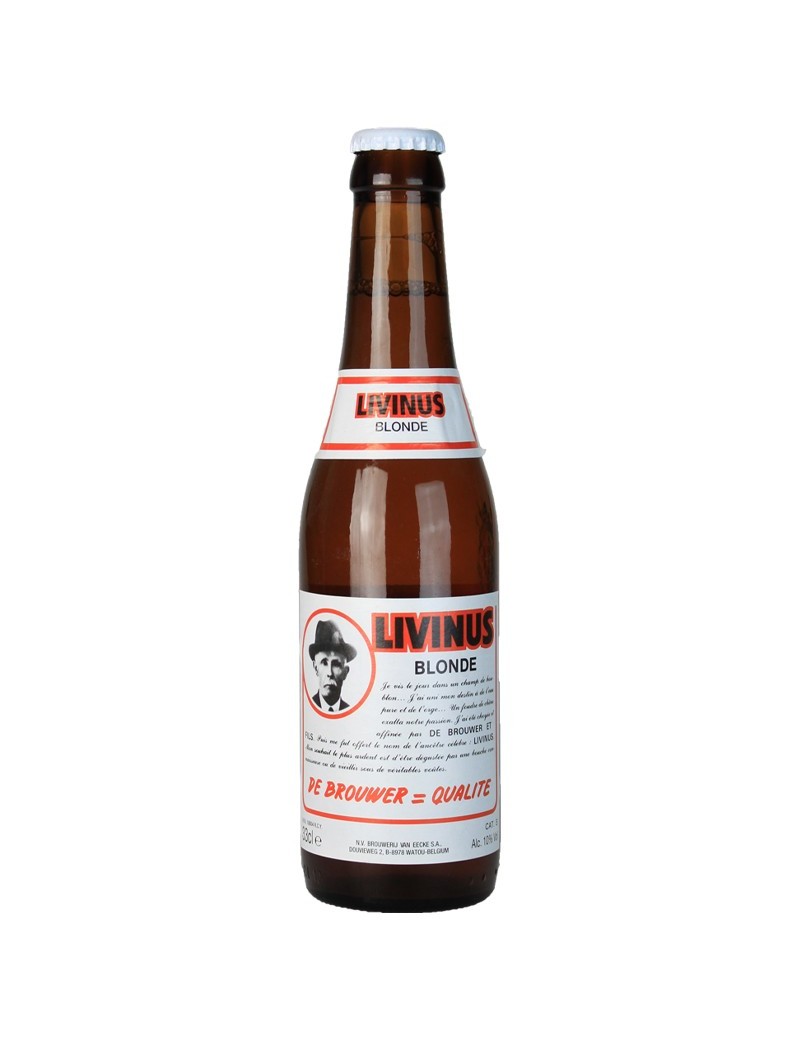 Livinus Blonde 33 cl - Bière belge