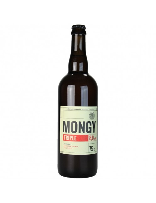 Mongy Triple 75 cl - Bière du Nord