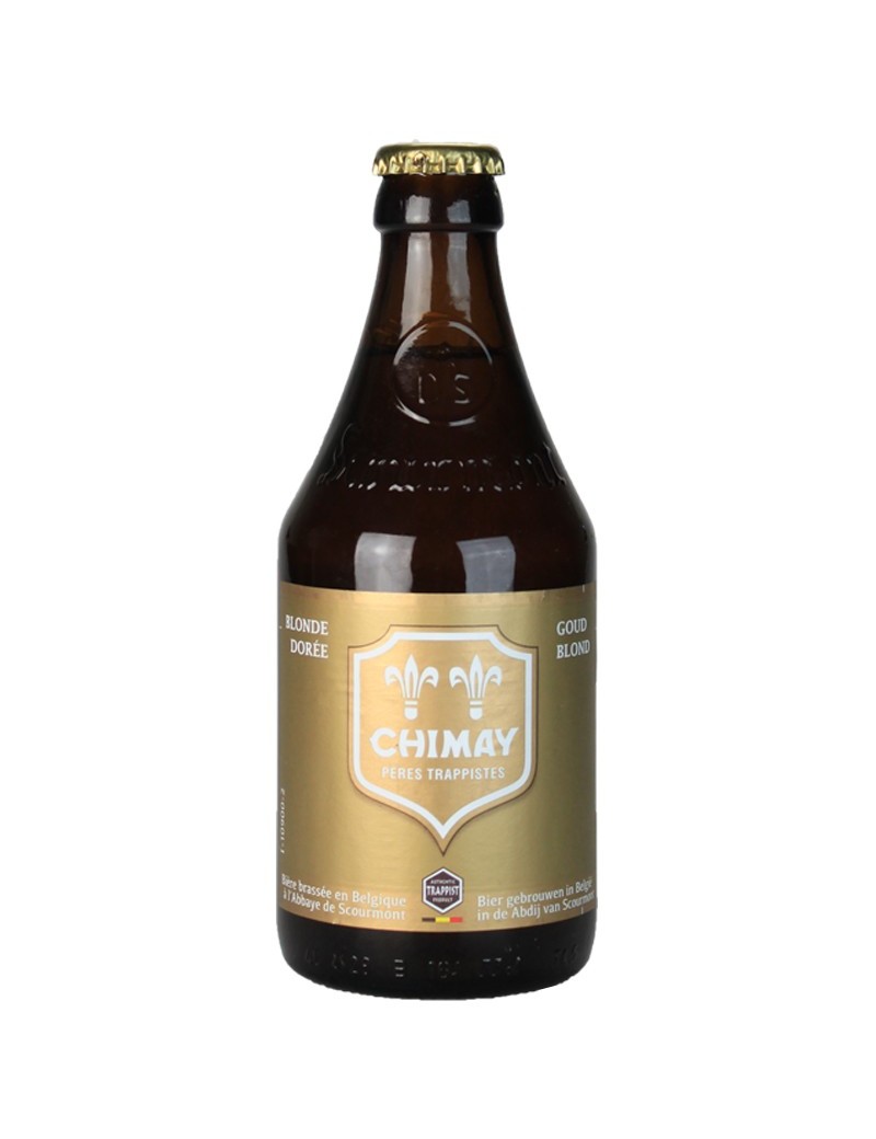 Chimay Dorée 33 cl -Bière belge Trappiste