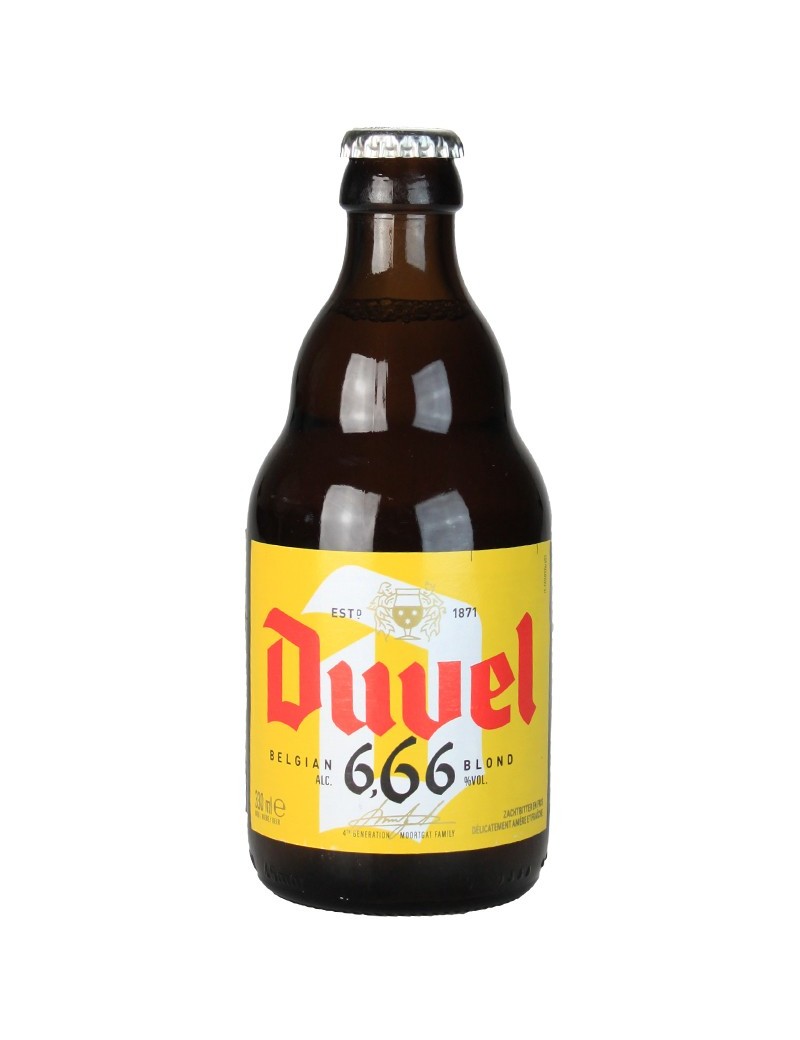 Duvel 6.66% 33 cl - Bière Belge