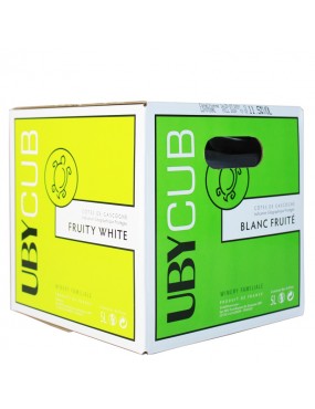 Bag in Box Uby Blanc 5 Litres - Côtes de Gascogne