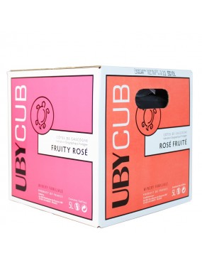 Bag in Box UBY Rosé 5 Litres - Côtes de Gascogne Rosé