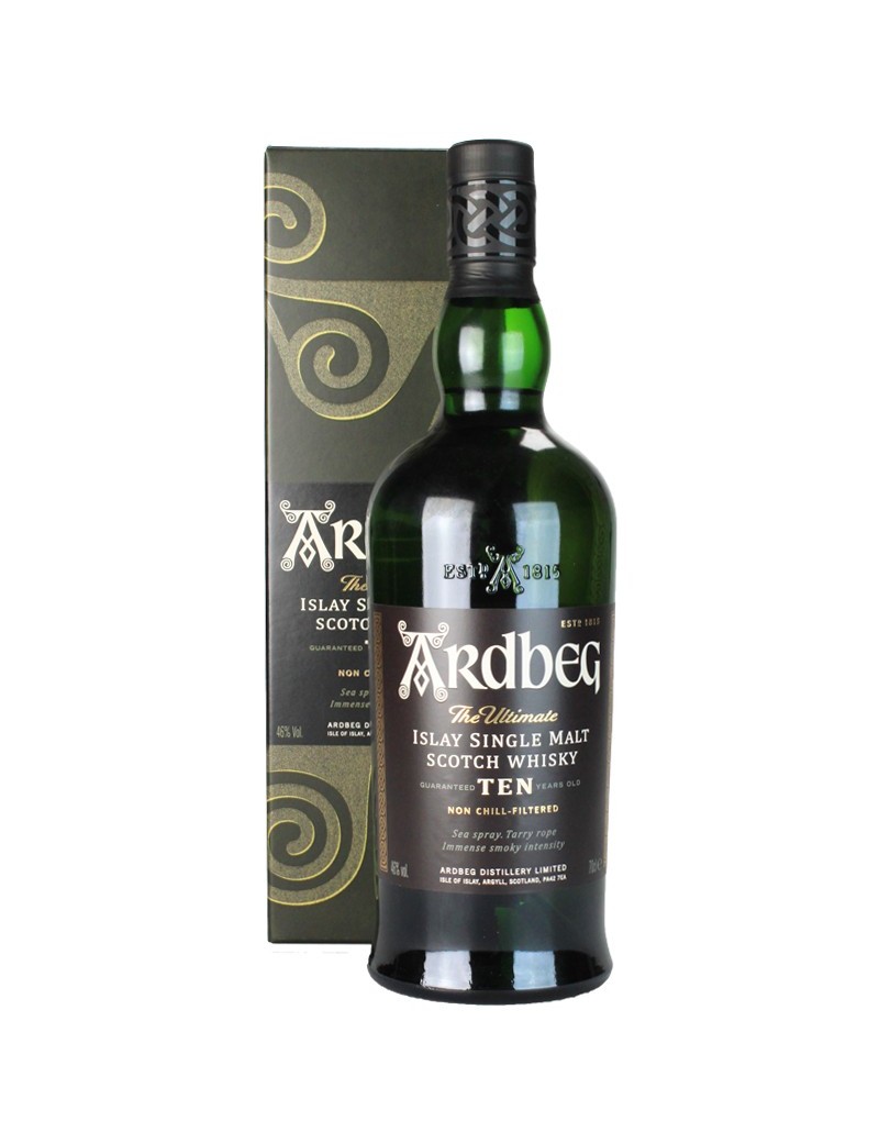 Scotch Whisky Tourbé ARDBEG Ten Years Old 46%