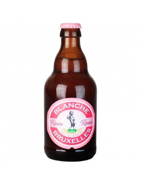 Blanche de Bruxelles rosée 33 cl - Bière Blanche
