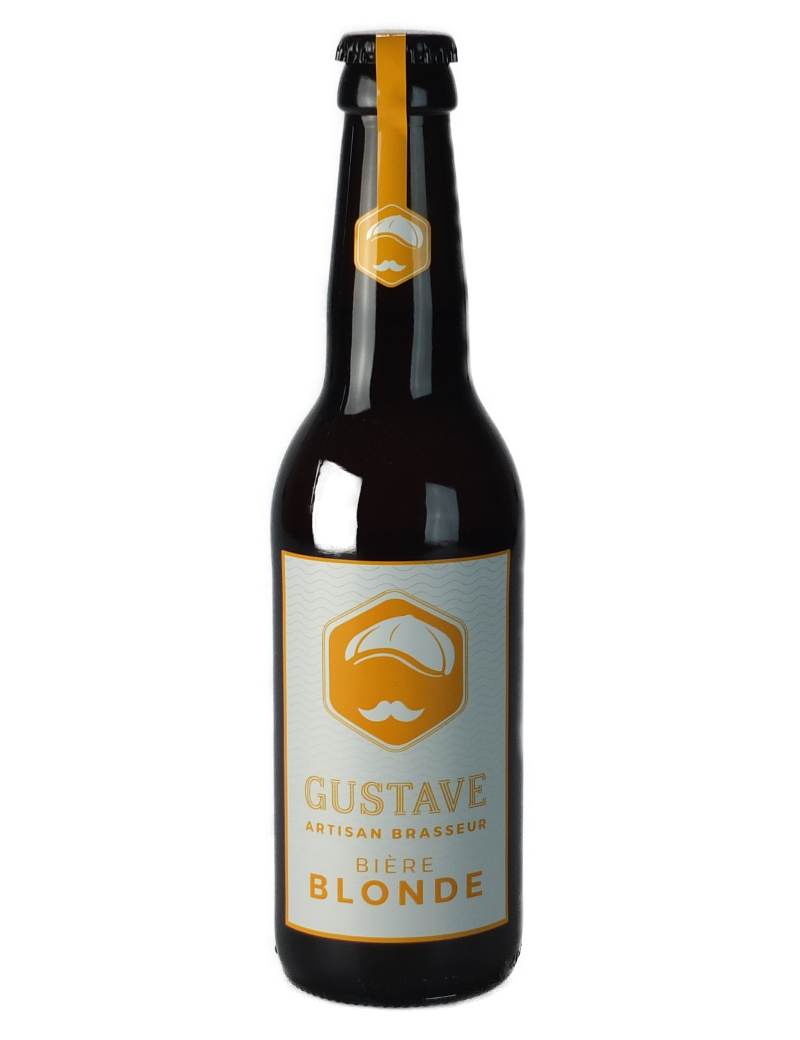 Gustave Blonde 33 cl 5.2° - Bière du Nord