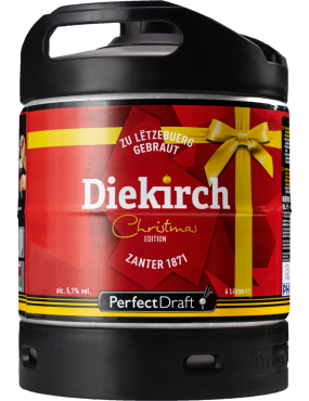Mini Fût Diekirch Christmas 6L (Perfect Draft)