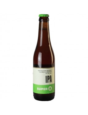 Bière Belge Super 8 IPA 33 cl