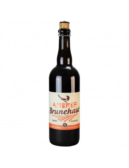 Brunehaut Ambrée 75 cl - Bière Belge - Sans gluten