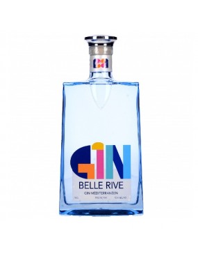 Gin Belle Rive - Gin Français d'Exception Distillé à Grasse et Embouteillé à Cognac, Œuvre Olfactive de Luis Simoes
