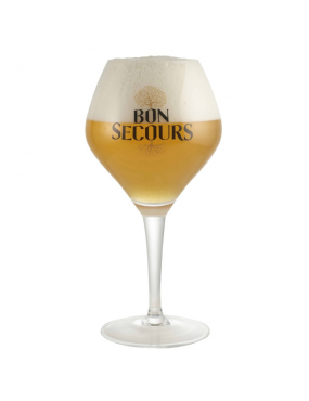 Verre à bière belge Bon Secours 25 cl