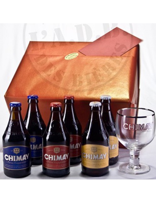 Beer-Box Chimay Modèle 1 ( le cadeau prêt à offrir ! ! ! )