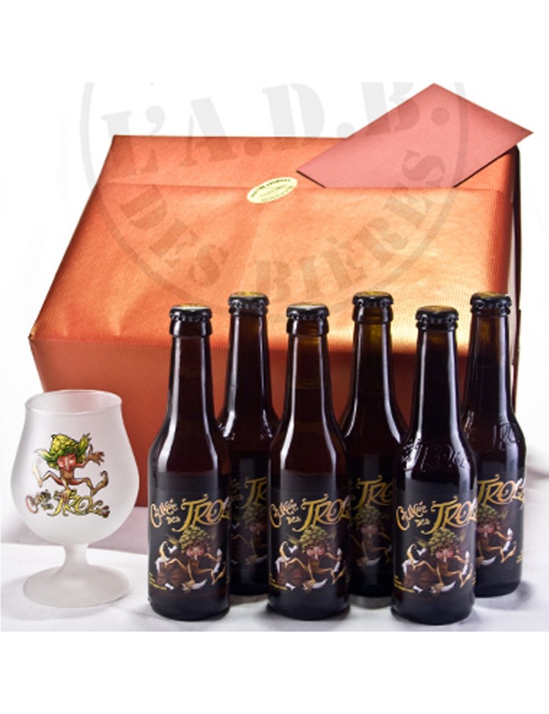 Beer-Box Cuvée des Trolls Modèle 1 (le cadeau prêt à offrir ! ! !)