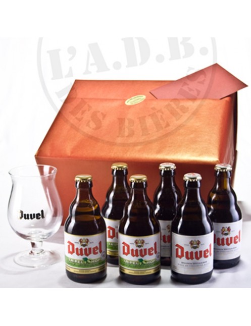 Beer-Box Duvel modèle 3 (le cadeau prêt à offrir ! ! !)
