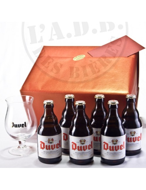 Beer-Box Duvel modèle 1 (le cadeau prêt à offrir ! ! !)