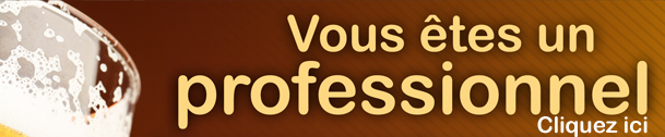vente de bière pour les professionnels